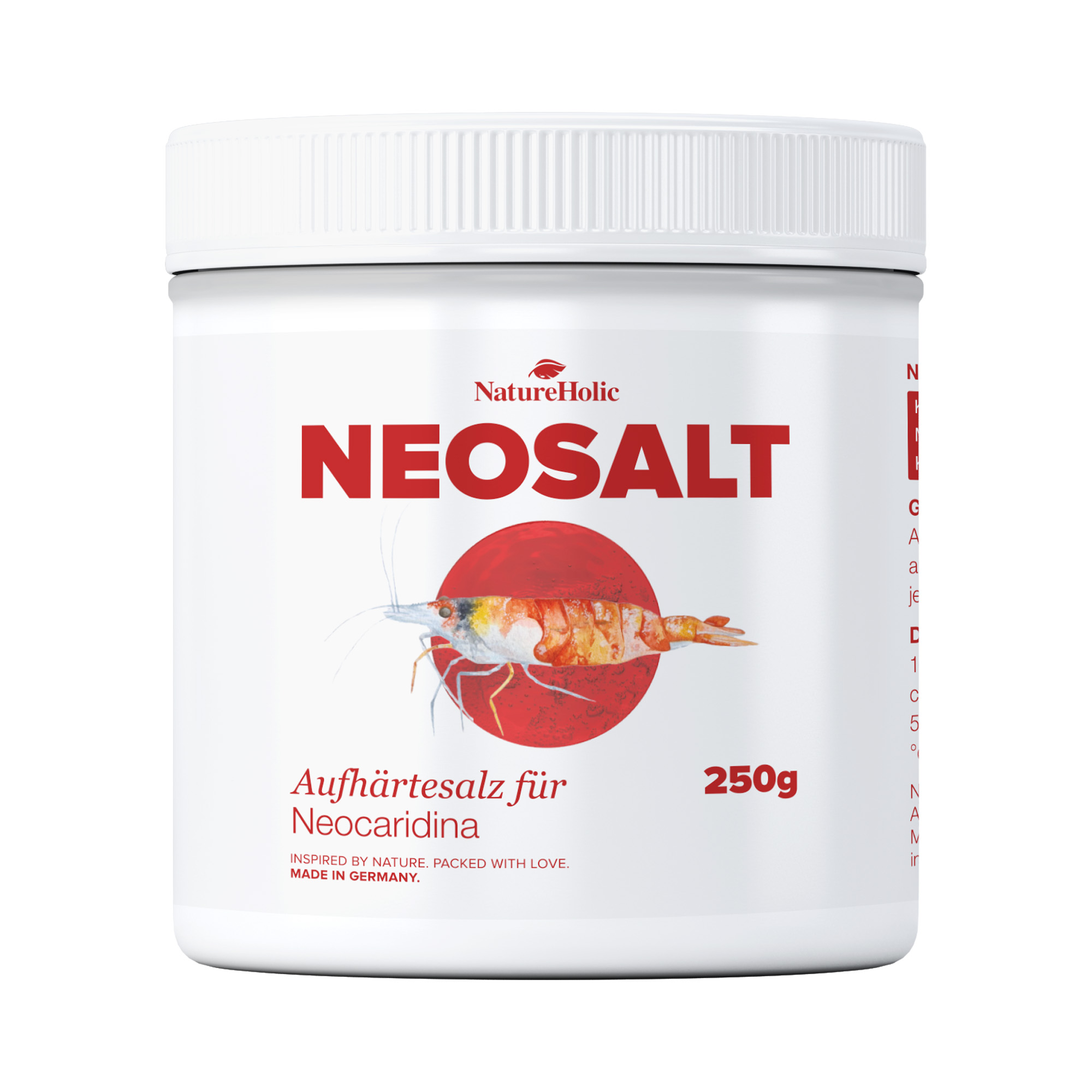 NEOSALT Aufhärtesalz für Neocaridina Garnelen 250 g